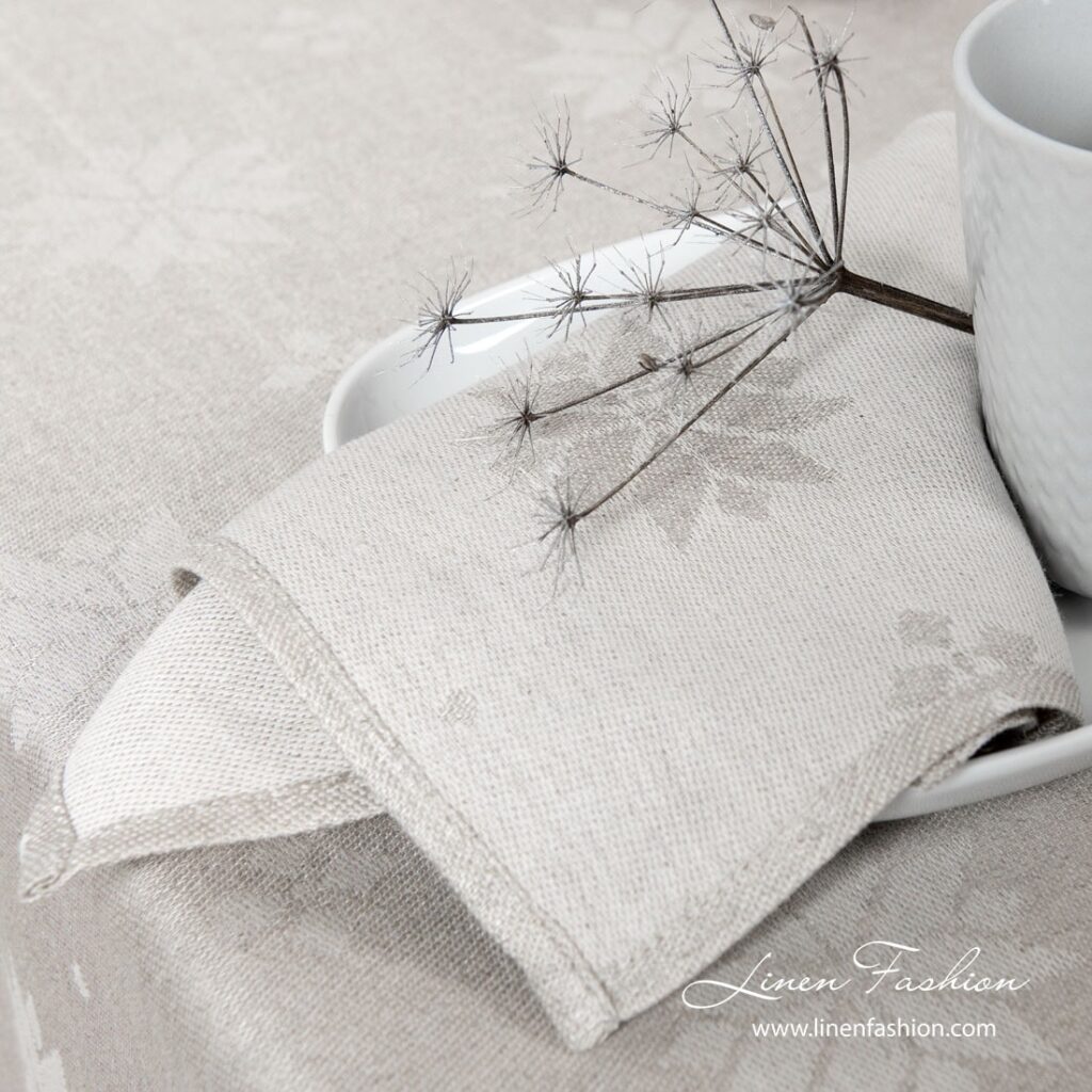 MYSTI Serviette de table beige 2 MYSTI Serviette de table beige – Image 2