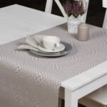 COSMOS Chemin de table gris
