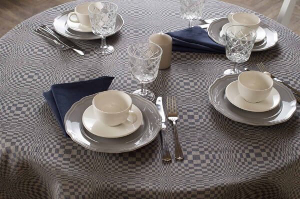 COSMOS Nappe ronde/ovale bleue – Image 2