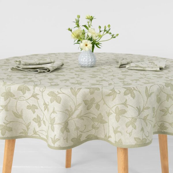 ARGANIA Nappe ronde/ovale verte – Image 2
