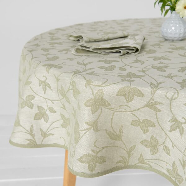 ARGANIA Nappe ronde/ovale verte – Image 3