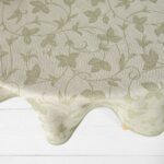 ARGANIA Nappe ronde/ovale verte