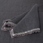 ALBA Serviette de table gris