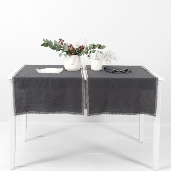 ALBA Chemin de table gris