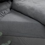 PROVANCE Linge de lit gris foncé
