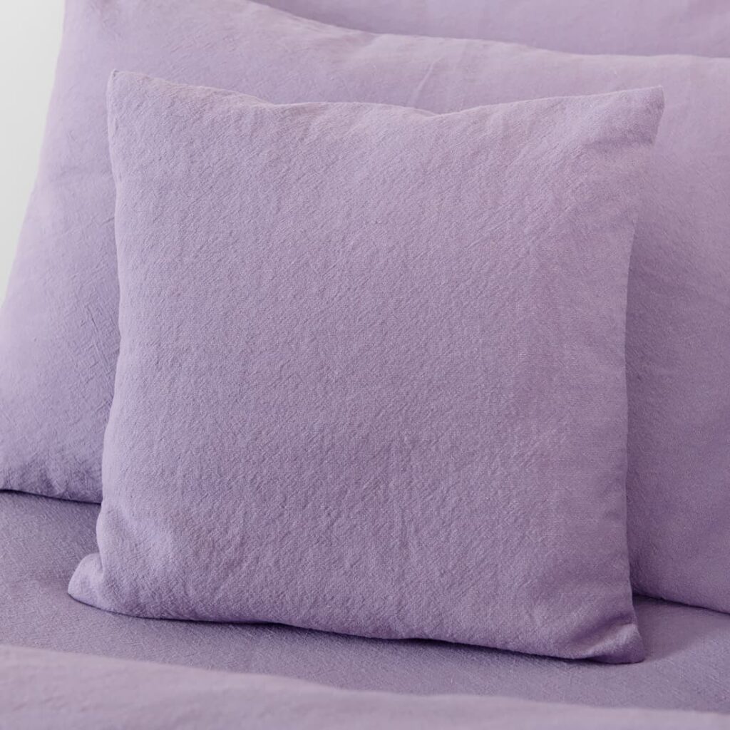 ROYAL Linge de lit lilas 7 rolay lilac cushion cover
