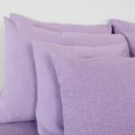 ROYAL Housse de coussin lilas