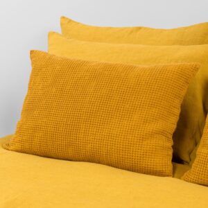BINGO Housse de coussin jaune moutarde 5 BINGO Housse de coussin jaune moutarde