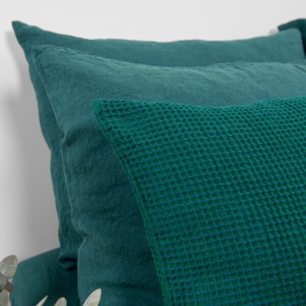 BINGO Housse de coussin vert émeraude – Image 2