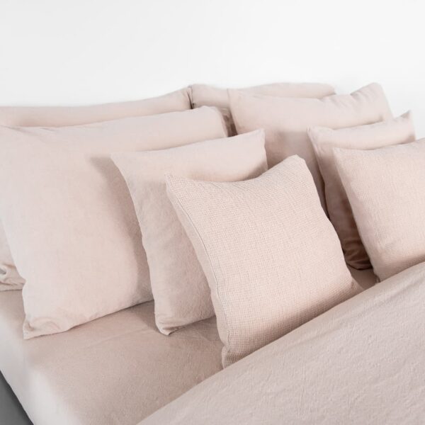 ROYAL Housse de coussin  blanc cacao