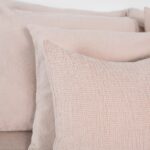 ROYAL Housse de coussin blanc cacao