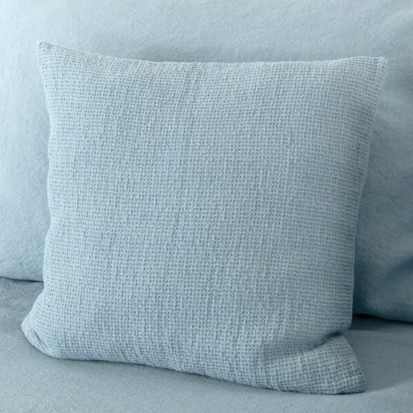 ROYAL Housse de coussin bleu clair