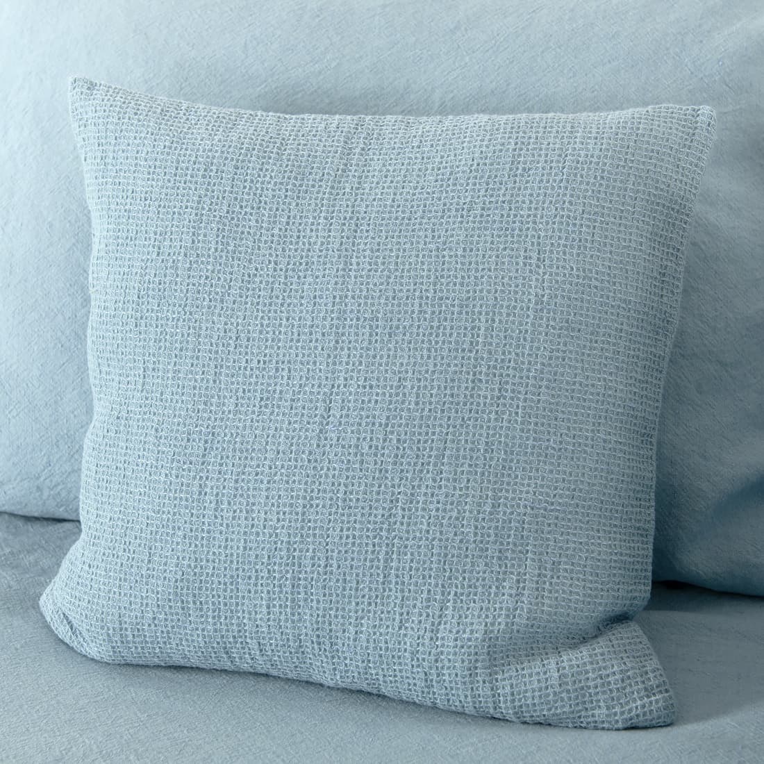 ROYAL Housse de coussin bleu clair