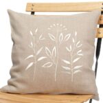 PIKY Housse de coussin lin naturel