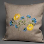 DAISY Housse de coussin lin naturel