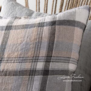 JARA Housse de coussin grise 8 JARA Housse de coussin grise