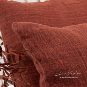 TERRA Housse de coussin rouge 6 TERRA Housse de coussin rouge
