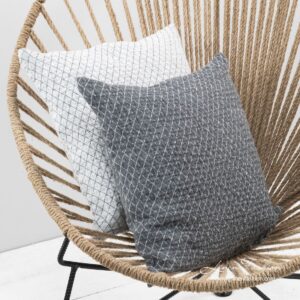 SIENNA Housse de coussin grise 5 SIENNA Housse de coussin grise