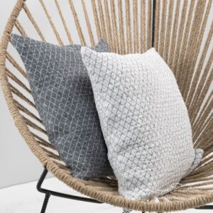 SIENNA Housse de coussin blanche 5 SIENNA Housse de coussin blanche