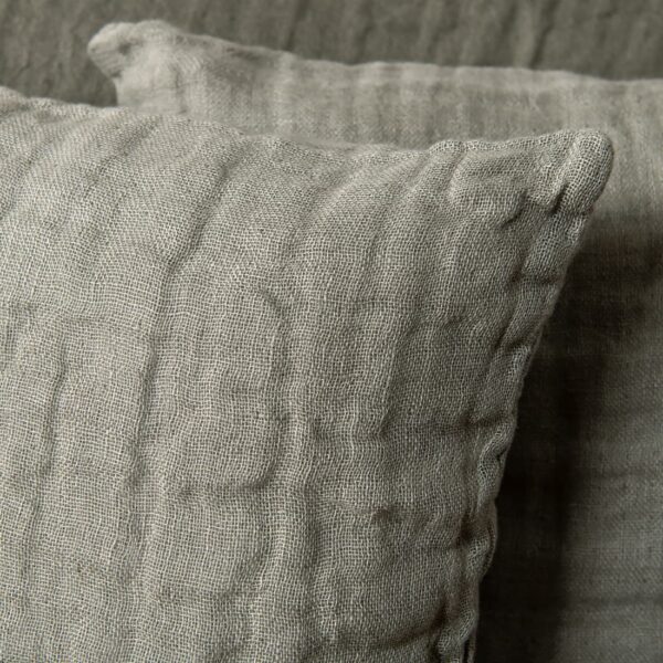 FONDA Housse de coussin grise – Image 2