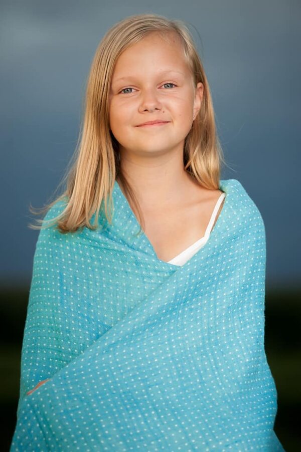 MEGA Plaid turquoise – Image 2