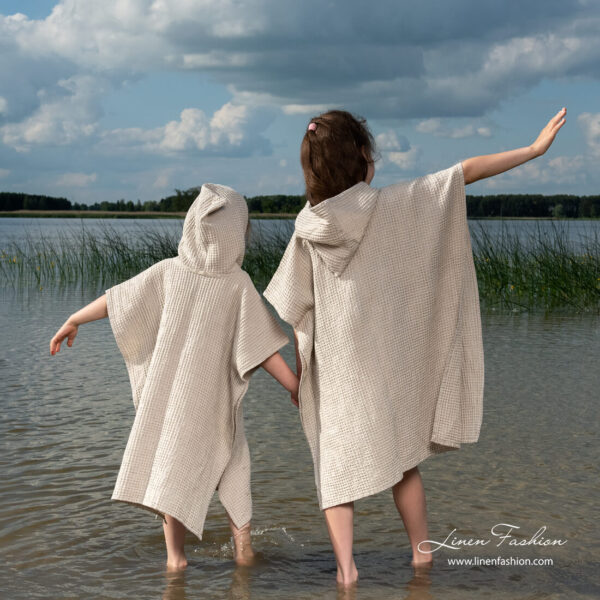 BINGO Poncho gris clair – Image 5