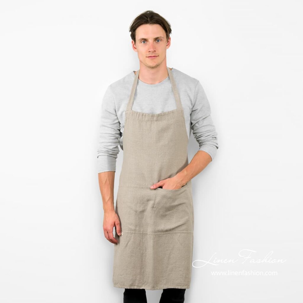 Grey apron, bali.