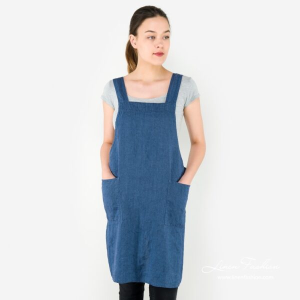 MEIDA Tablier bleu