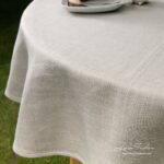 AIRA Nappe ronde/ovale lin naturel