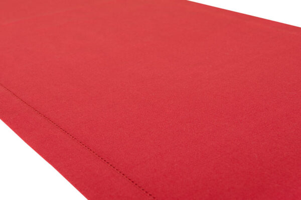 LUNA Chemin de table rouge