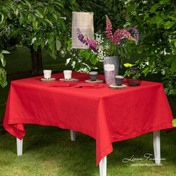 LUNA Nappe rouge