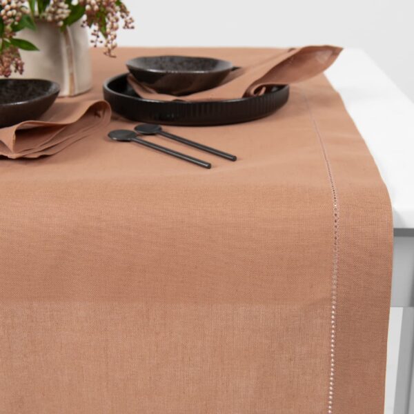 LUNA Chemin de table brun clair – Image 2