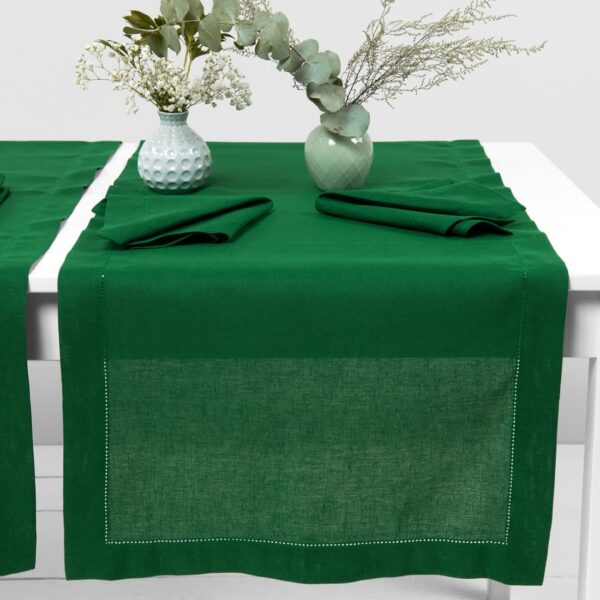 LUNA Chemin de table vert – Image 2