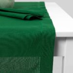 LUNA Chemin de table vert