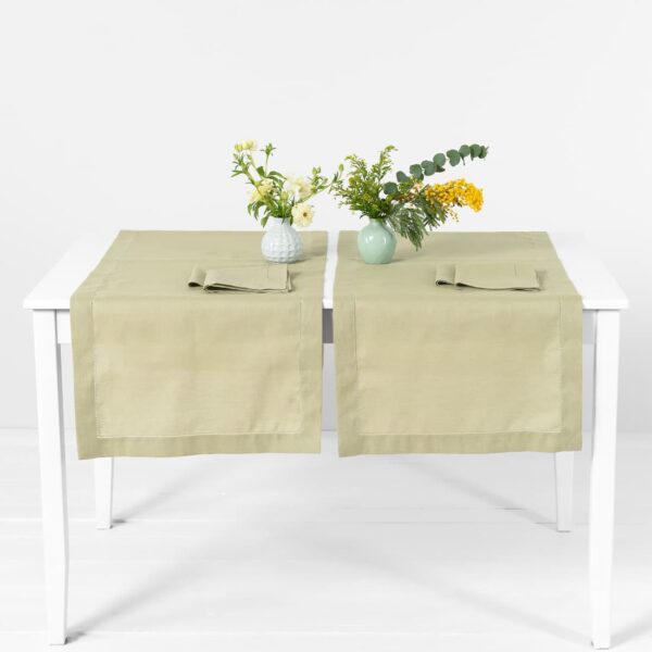 LUNA Chemin de table vert clair – Image 2