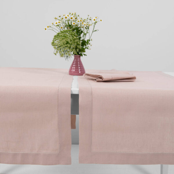 LUNA Chemin de table rose clair – Image 2