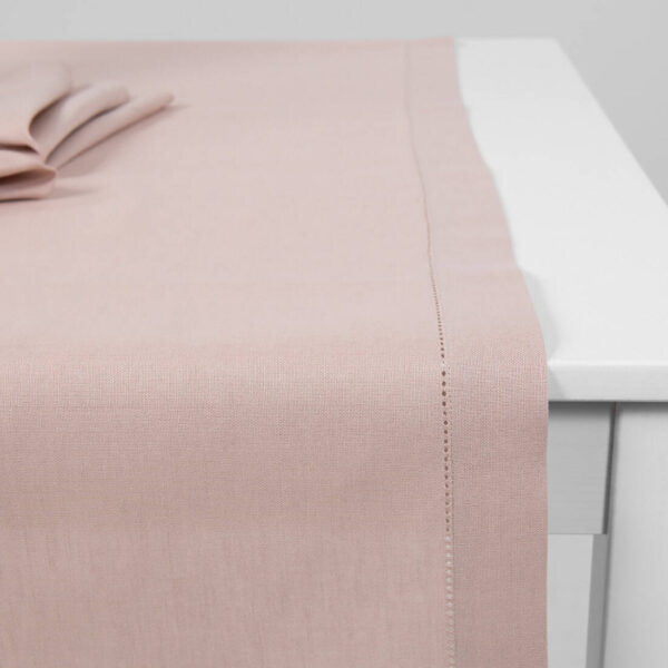 LUNA Chemin de table rose clair – Image 3