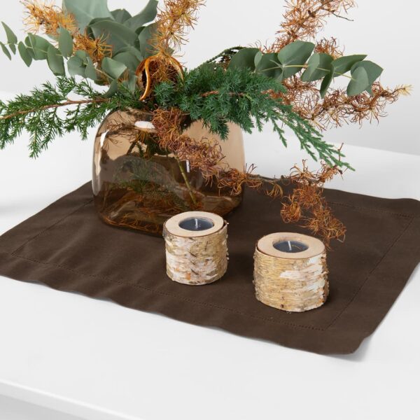 LUNA Set de table marron