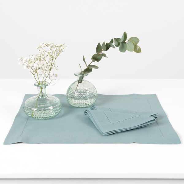 LUNA Set de table aqua