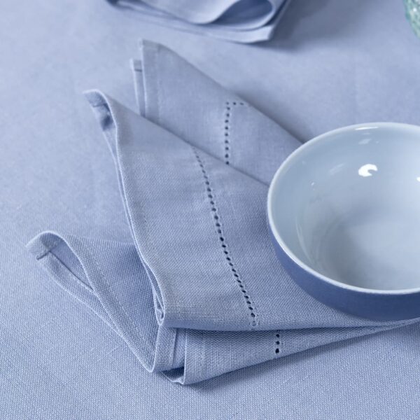 linen cotton light blue napkin, many sizes