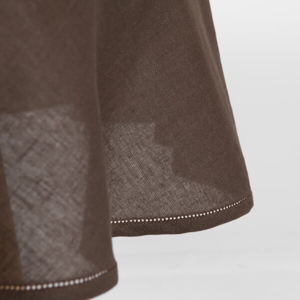 LUNA Nappe ronde/ovale marron – Image 4