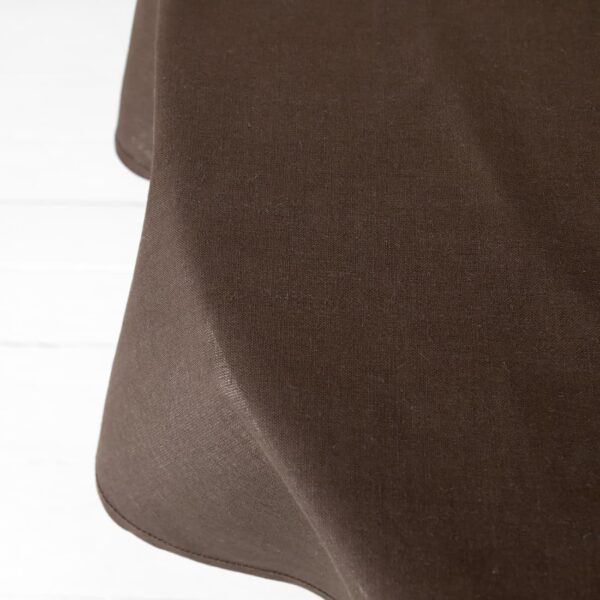 LUNA Nappe ronde/ovale marron – Image 5