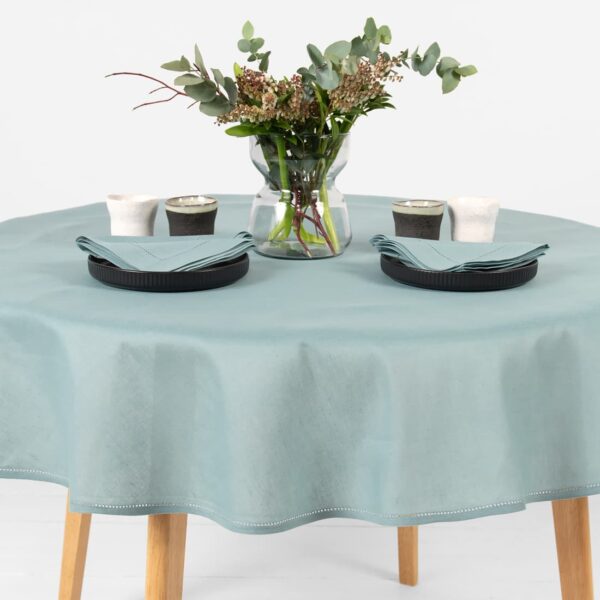 LUNA Nappe ronde/ovale aqua – Image 2