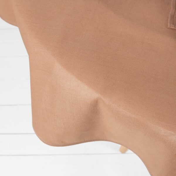 LUNA Nappe ronde/ovale marron clair – Image 4