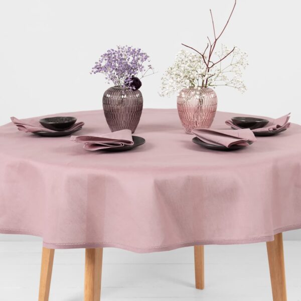 LUNA Nappe ronde/ovale lilas – Image 2