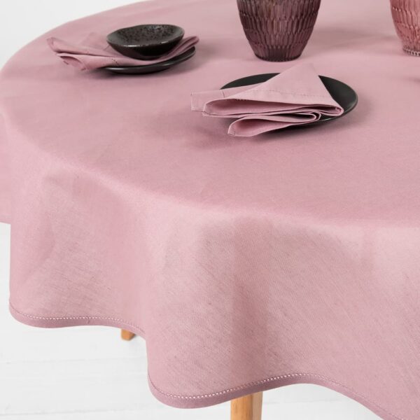 LUNA Nappe ronde/ovale lilas – Image 4