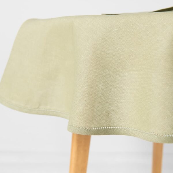 LUNA Nappe ronde/ovale vert clair – Image 4