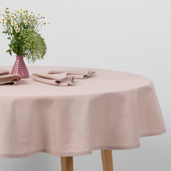 LUNA Nappe ronde/ovale rose pâle – Image 2