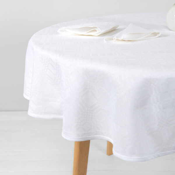 CAMPO Nappe ronde/ovale blance – Image 3