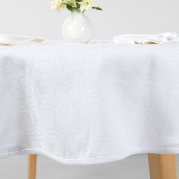 CAMPO Nappe ronde/ovale blance – Image 5